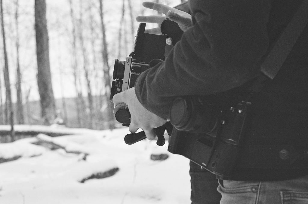 Allegany State Park, NY Shot with a Canon AE-1P. 50mm f1.8 using Ilford XP2 film.