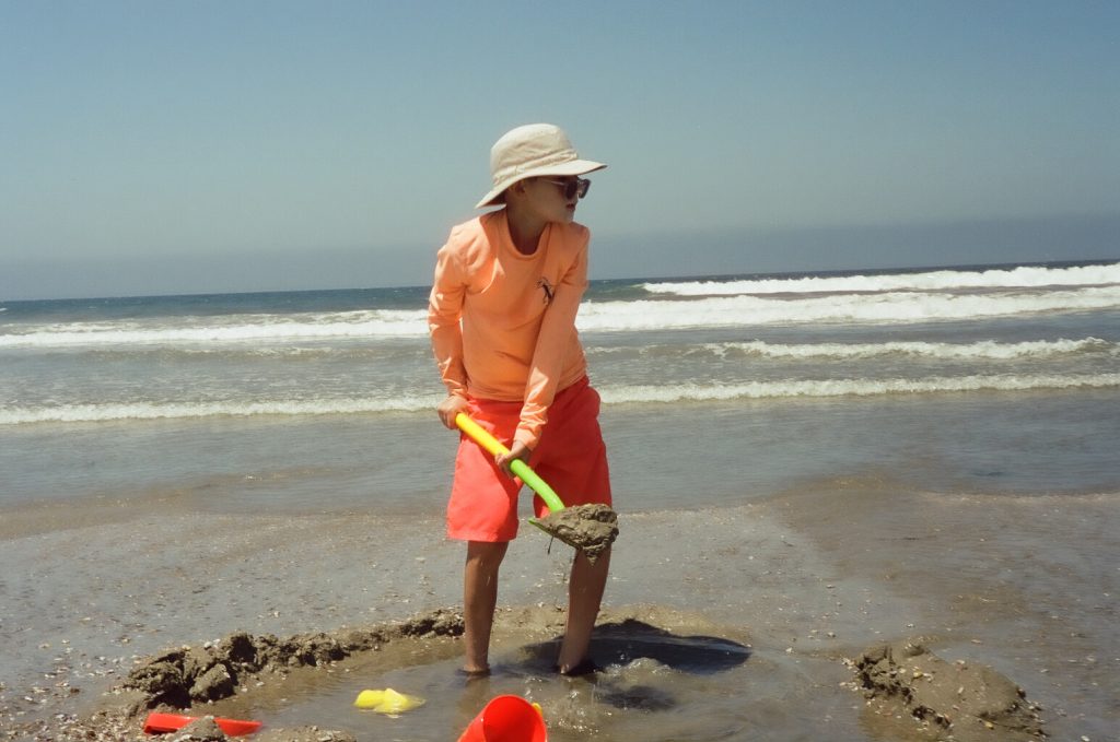 Canon iid rangefinder, 50mm Jupiter 8 lens, F22, 1/40, Coronado, Calif.