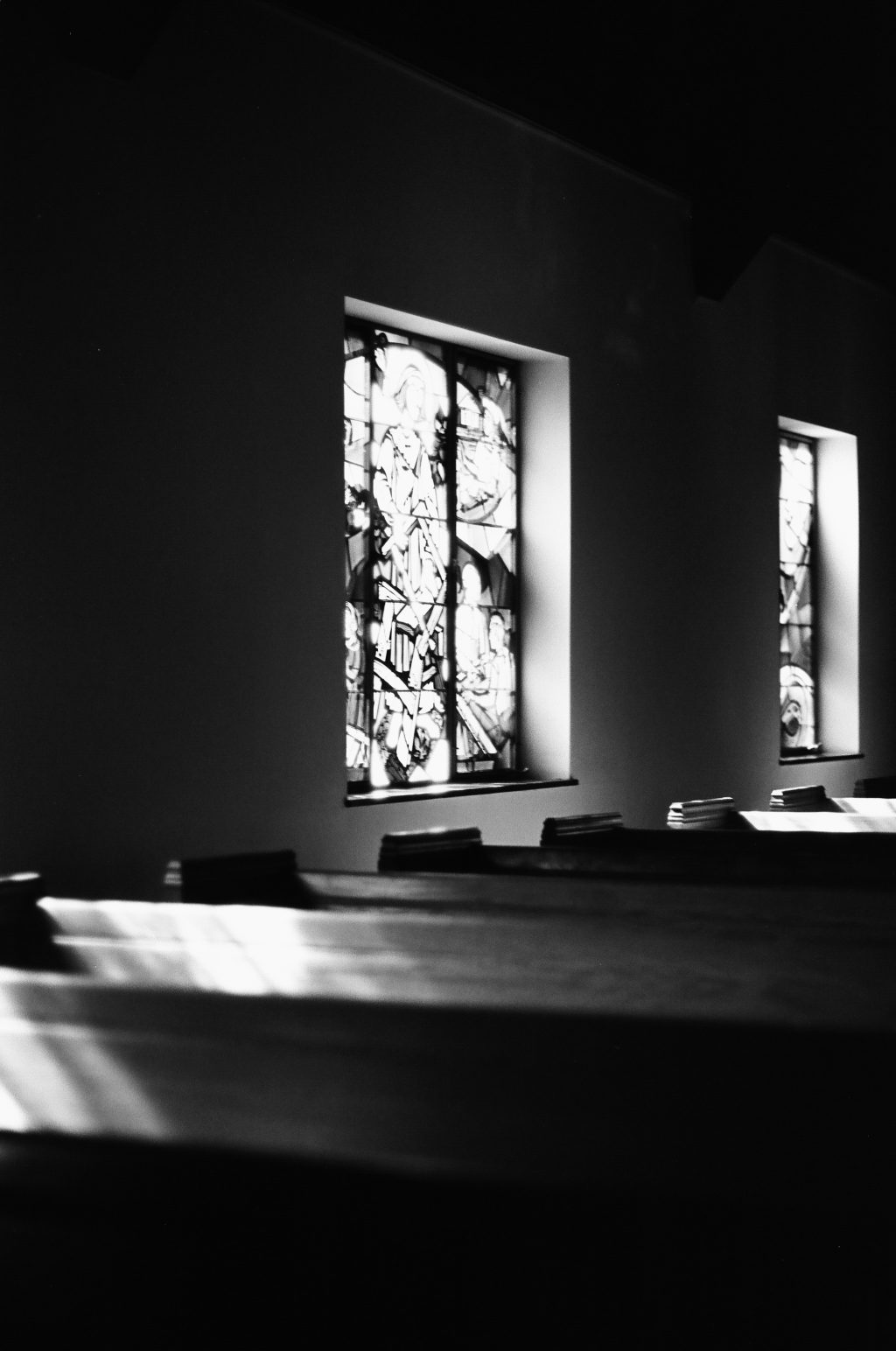 Church Window Light (Nikon F3, Voigtlander 40mm F2)