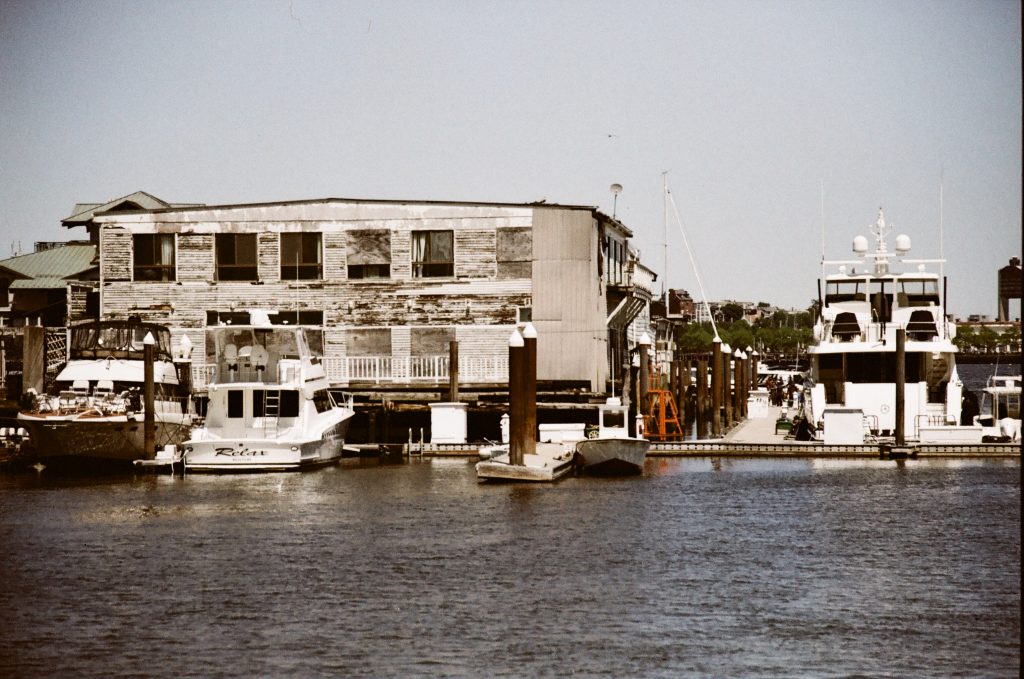Boston harbor - Long Wharf
