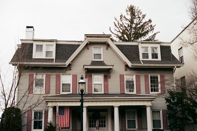 "USA" tarrytown, NY with canon ae-1, 50mm 1.8 lens, ektar 100 processed at TDR
