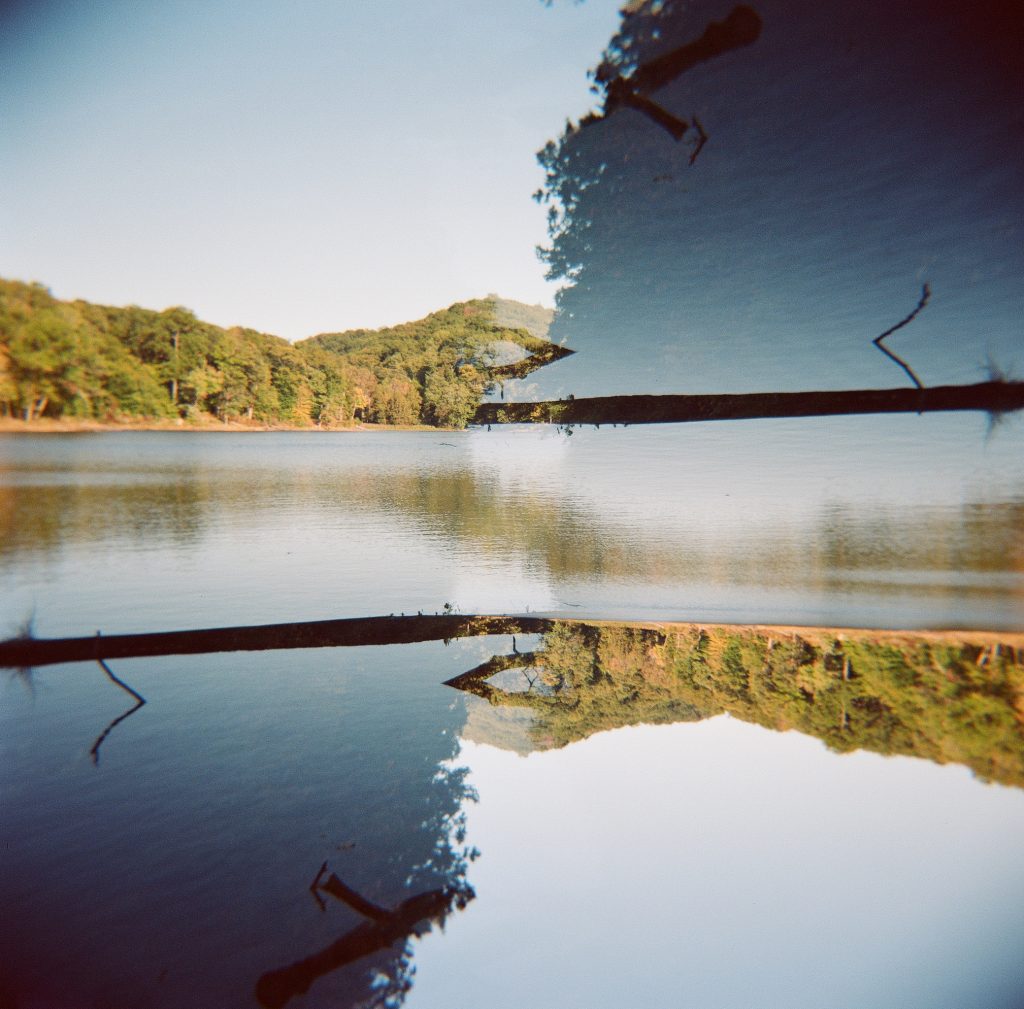 Shot with Holga 120N