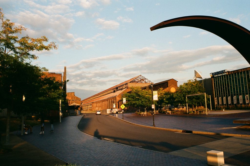 Golden hour looks incredible on this film