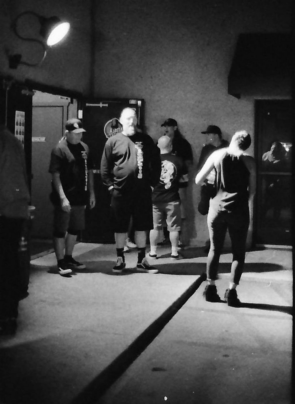 Shot with an Olympus OM-2, shot at ASA 1000.