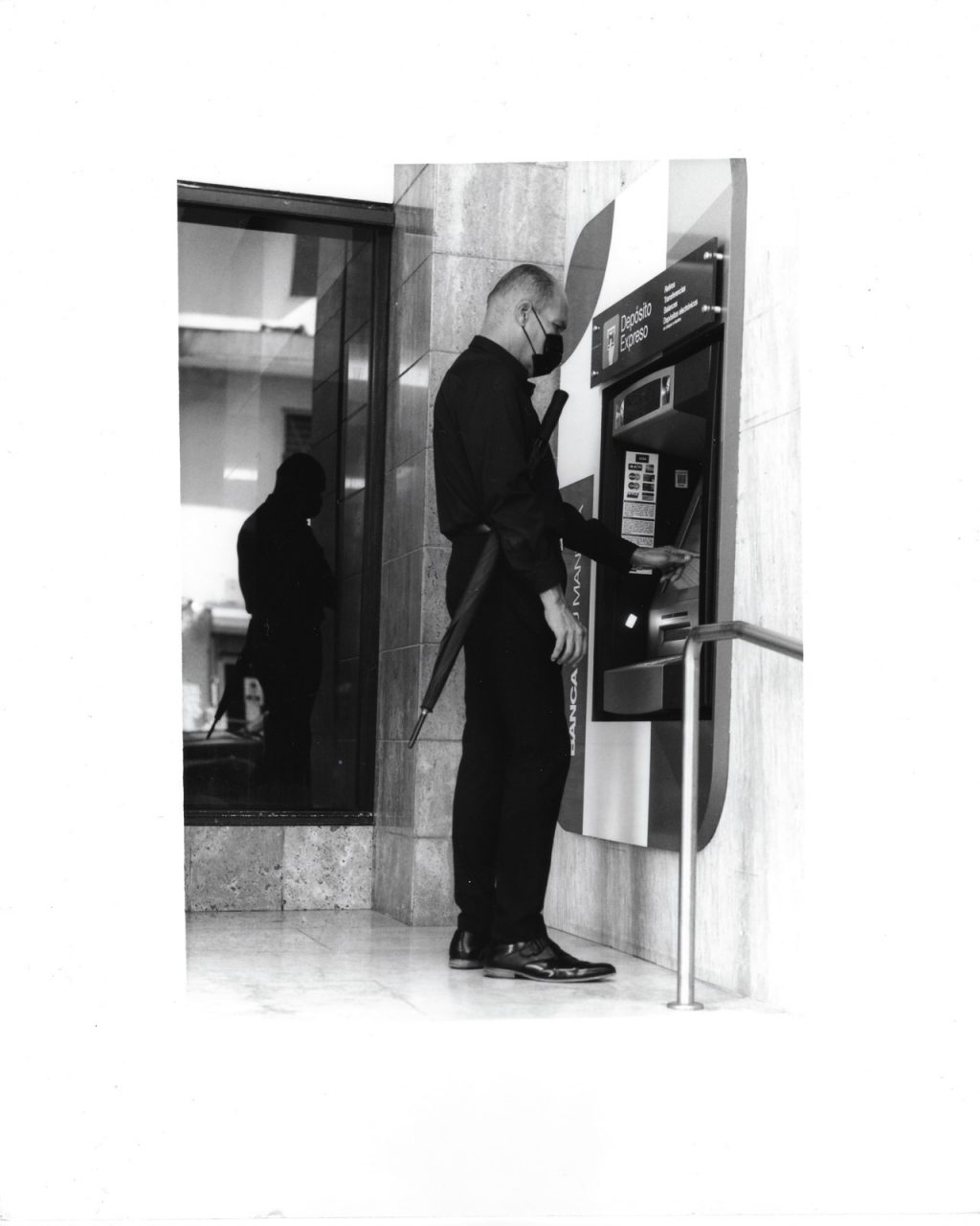 Scanned print. Very good contrast and fine grine for a 400 speed film.