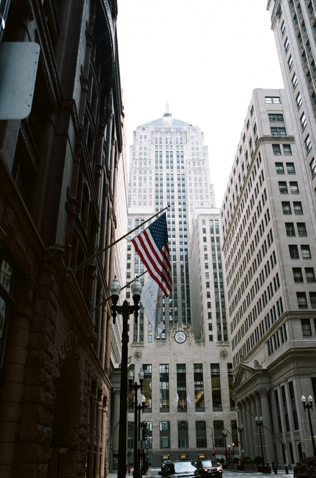 Chicago Board of Trade, 2025 Nikon FE2, Nikon 28mm 2.8 Ais