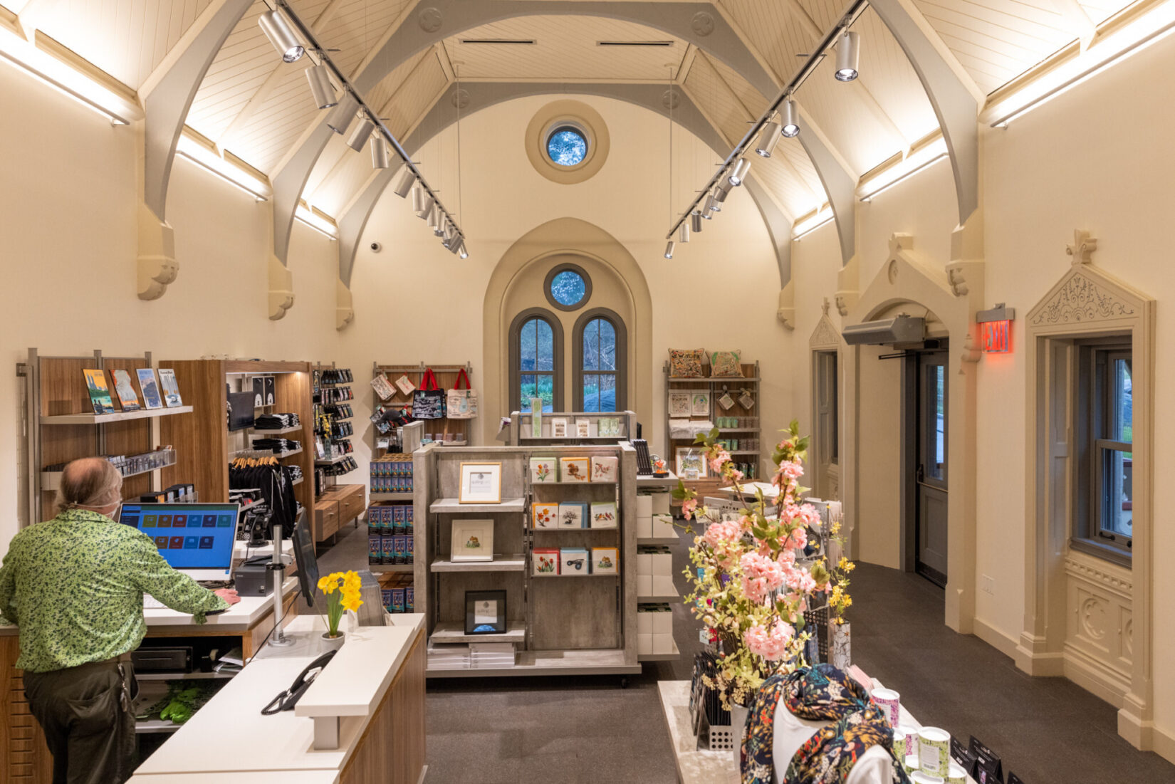 Interior of the Dairy Visitor Center & Gift Shop