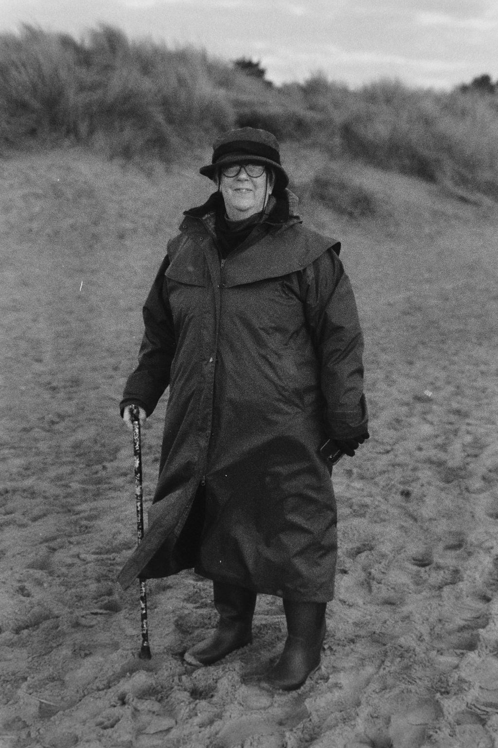 Shot at box speed but needed to boost the blacks/contrast in post as it was too flat and grey. Developed in Rodinal (I'm a fan of grain but I know it's not everyone's cup of tea. Pancro is a strong grain film to start with so Rodinal isn't everyone's developer of choice for this film stock.)