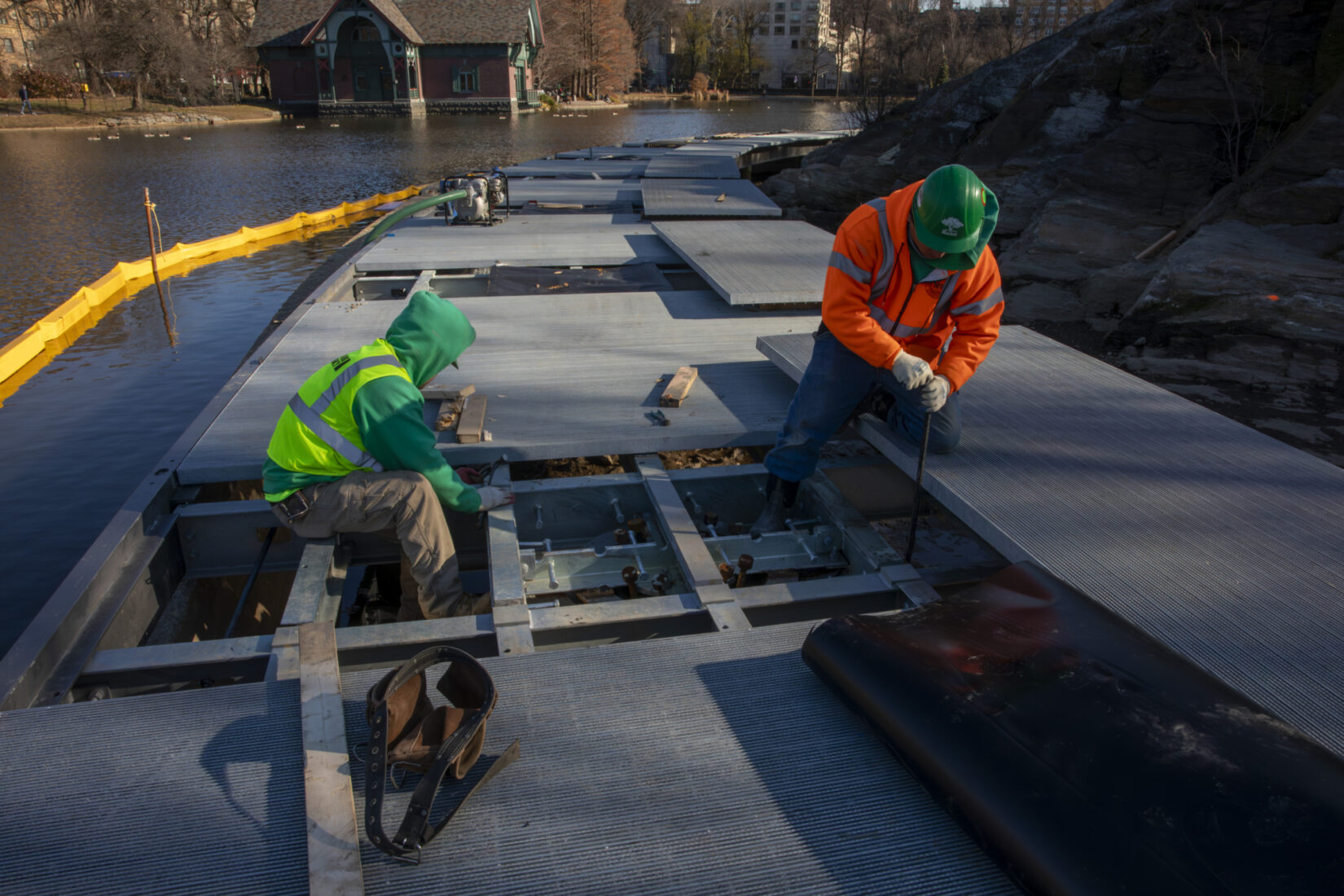 Harlem Meer Center Constr 20231212 104
