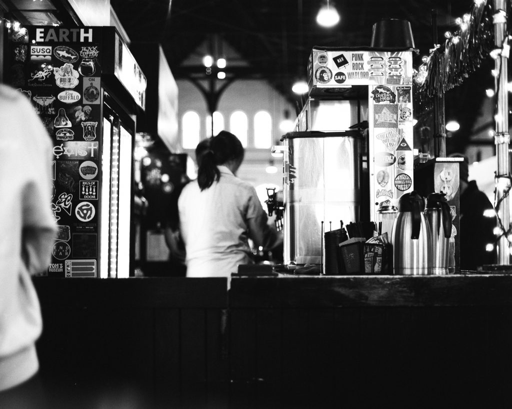 Mean Cup coffee at Lancaster Market
