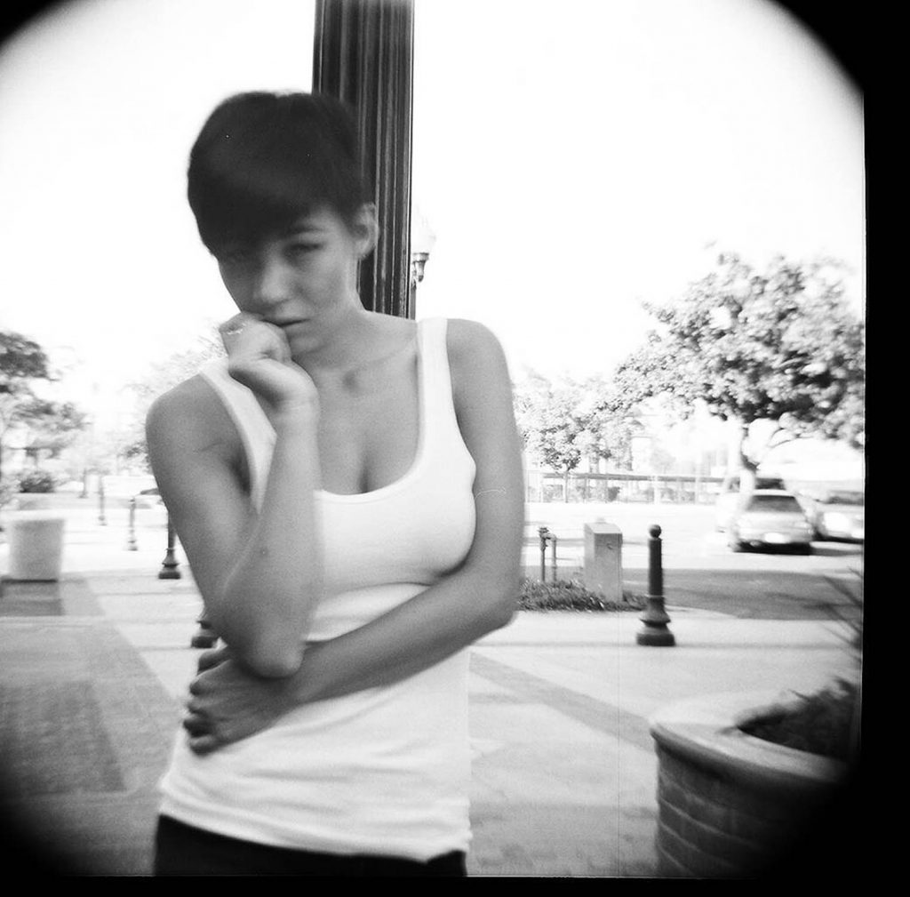 Taken with a Diana F+ toy camera.