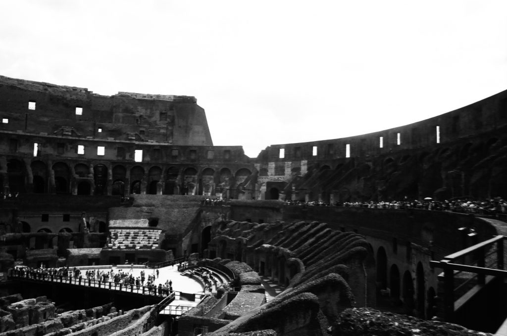 Inside the Roman Colosseum