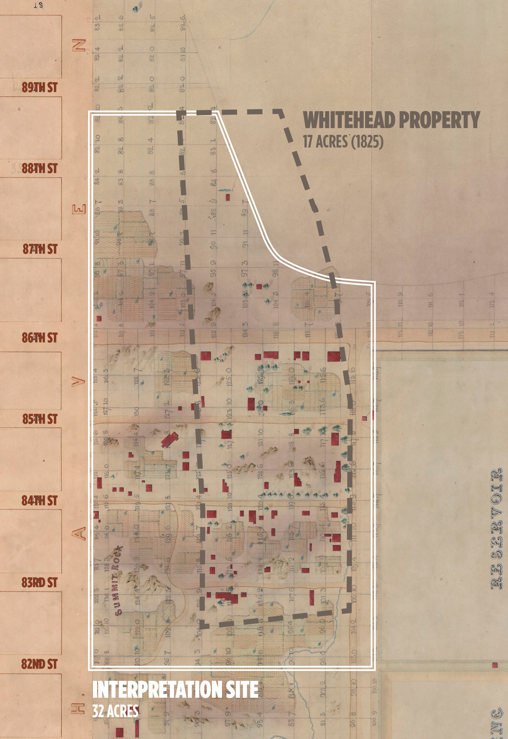 seneca village map